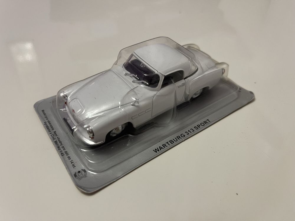 Kultowe auta prl deagostini WARTBURG 313 SPORT