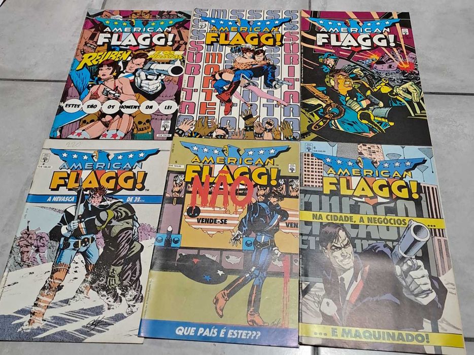 Marshal Law + American Flagg + Gro