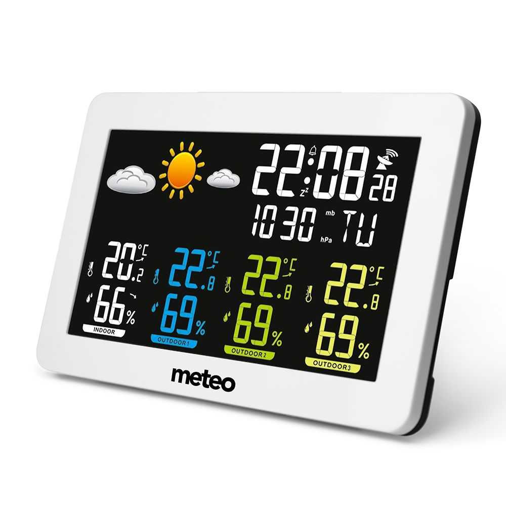 Stacja pogodowa Meteo SP92 - zegar DCF, 3 czujki - powystawowa