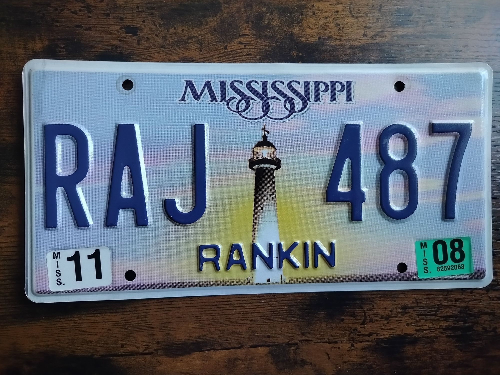 Tablica USA Mississippi