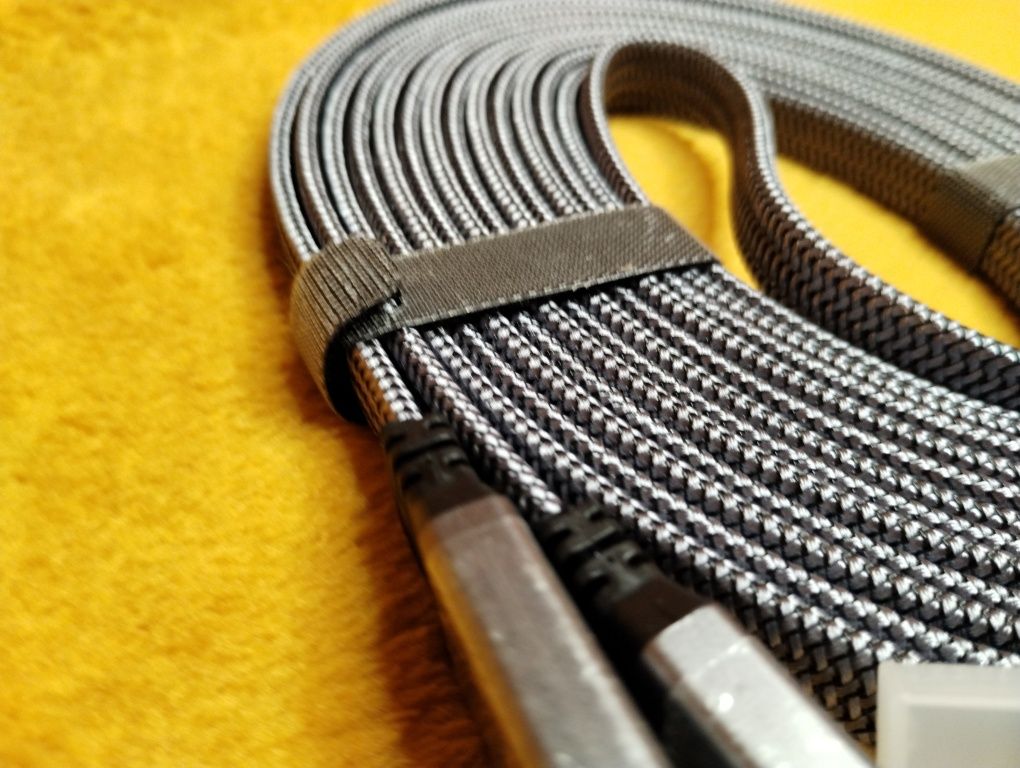 Cienki płaski HDMI 5 metrów Mega Strong mocny kabel przewód płaski 4K