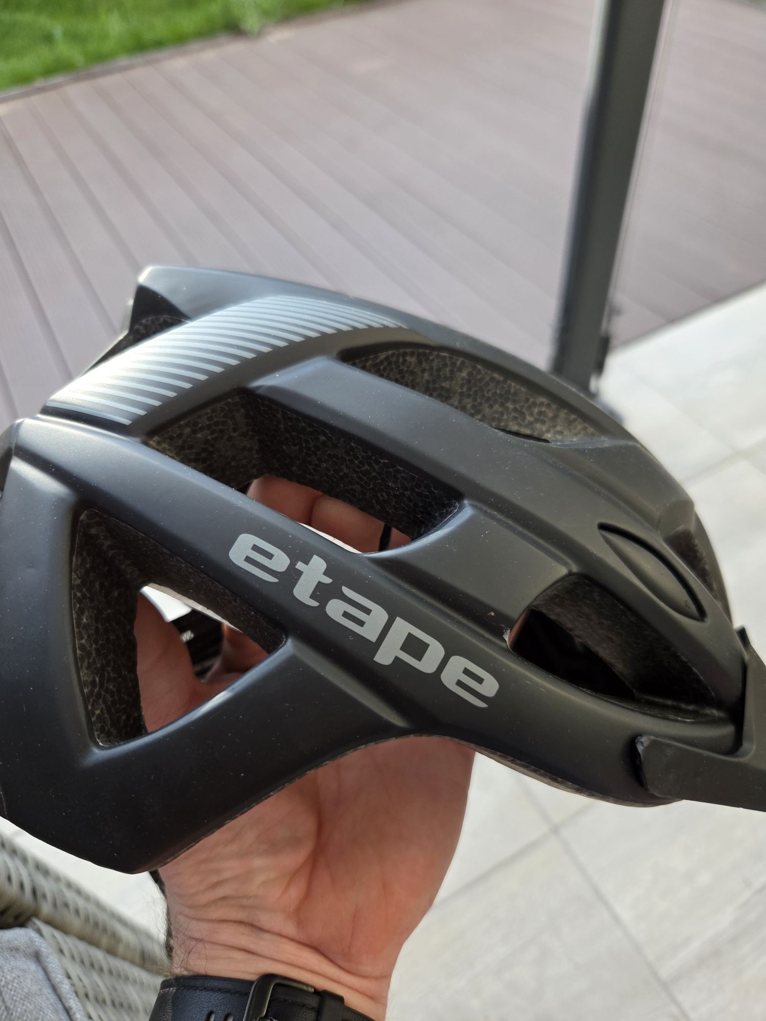 Kask rowerowy Etape Escape, black mat