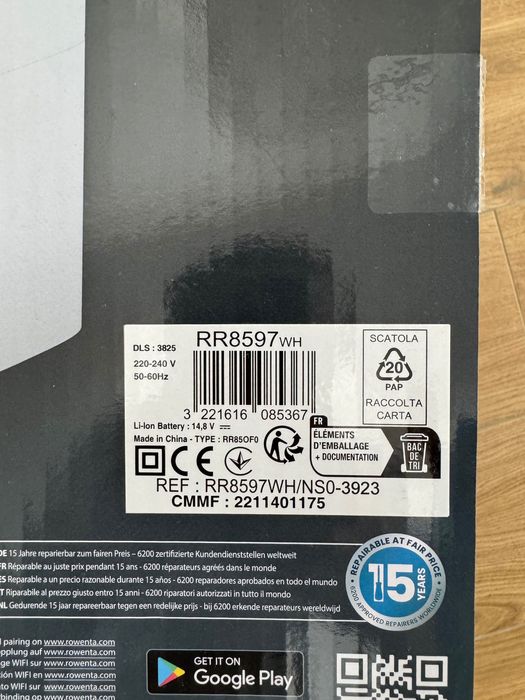 Робот-пилосос Rowenta X-Plorer Serie 75 S+ RR8597WH