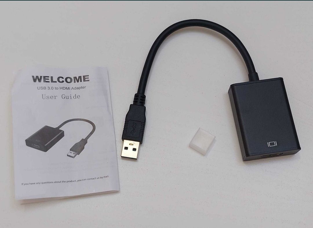 Adapter USB - HDMI Gembird A-USB3-HDMI-02 czarny