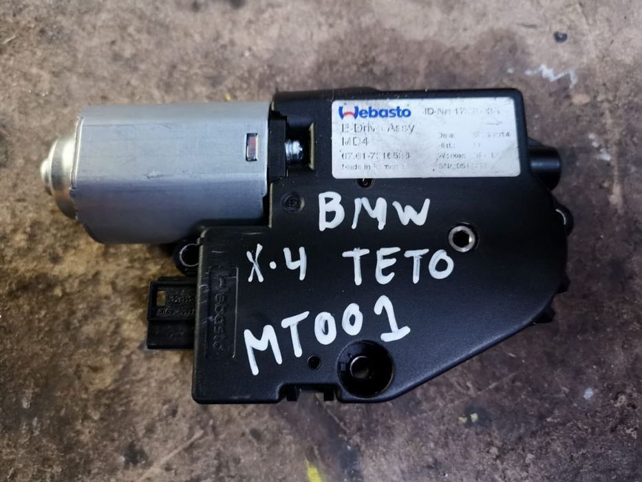 BMW X4 MOTOR TECTO ABRIR  MT001