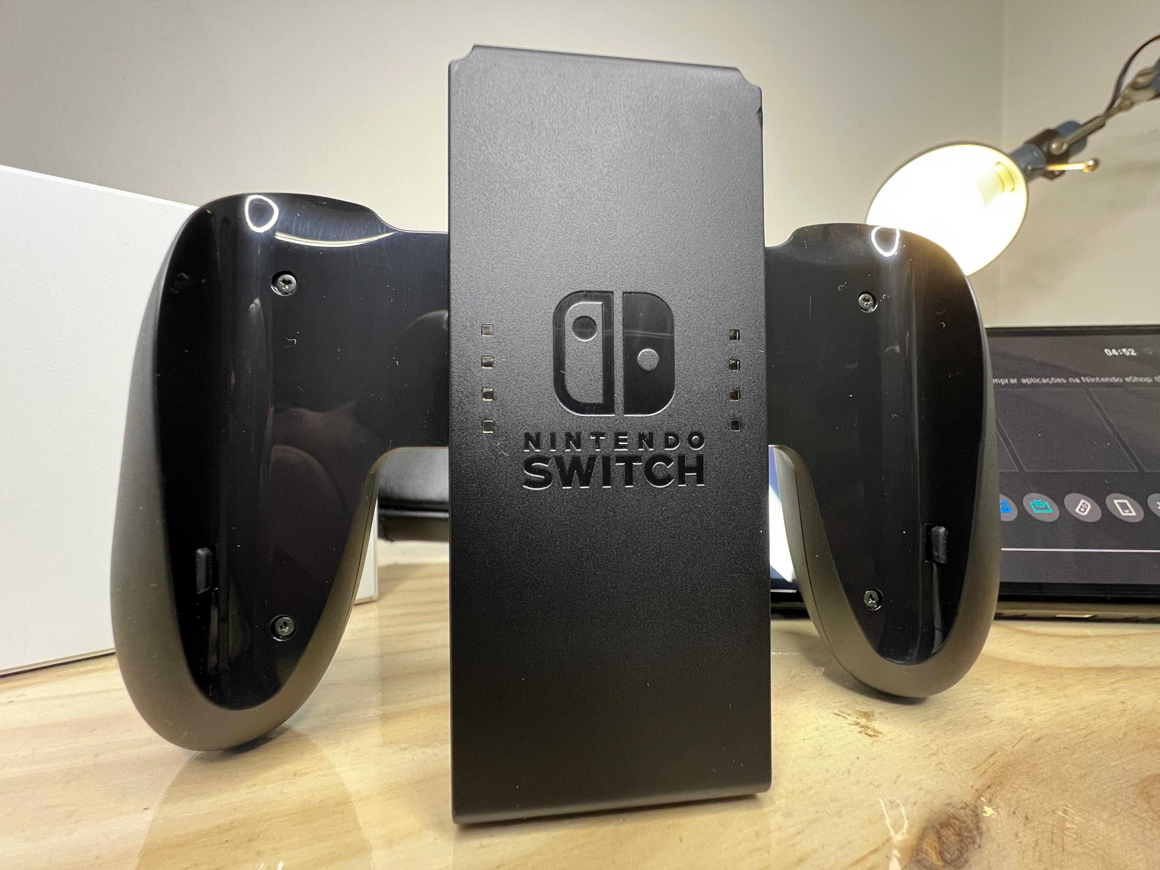 Nintendo Switch OLED (Branca) c/ Fatura, Garantia e Extras!