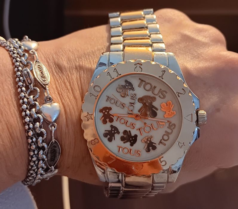 Anel aliança relogio material   aço novos