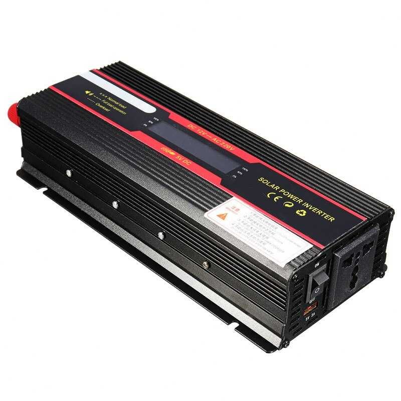 Inversor 6000W * 12V - 110V/220V * DC/AC * 5V USB * Carro/Caravana