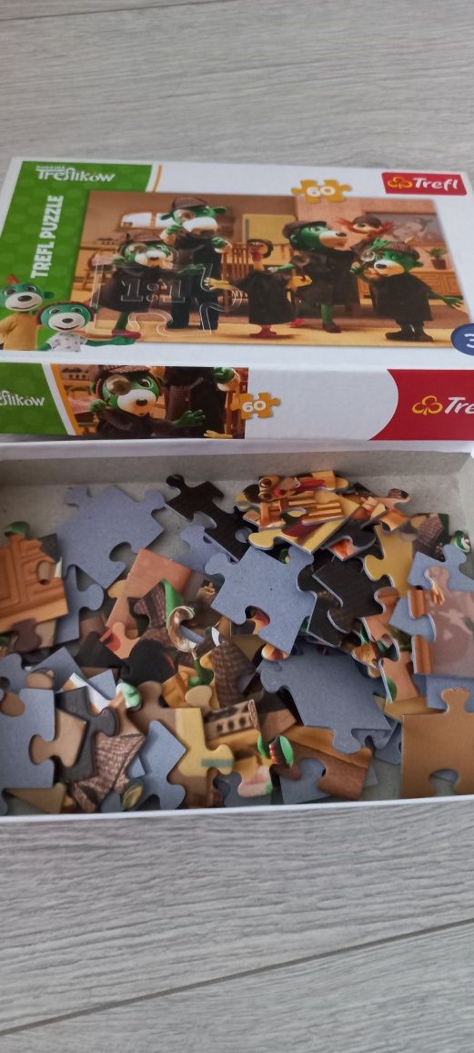 Puzzle 60 sztuk Trefliki