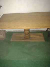 Stół dębowy do renowacji