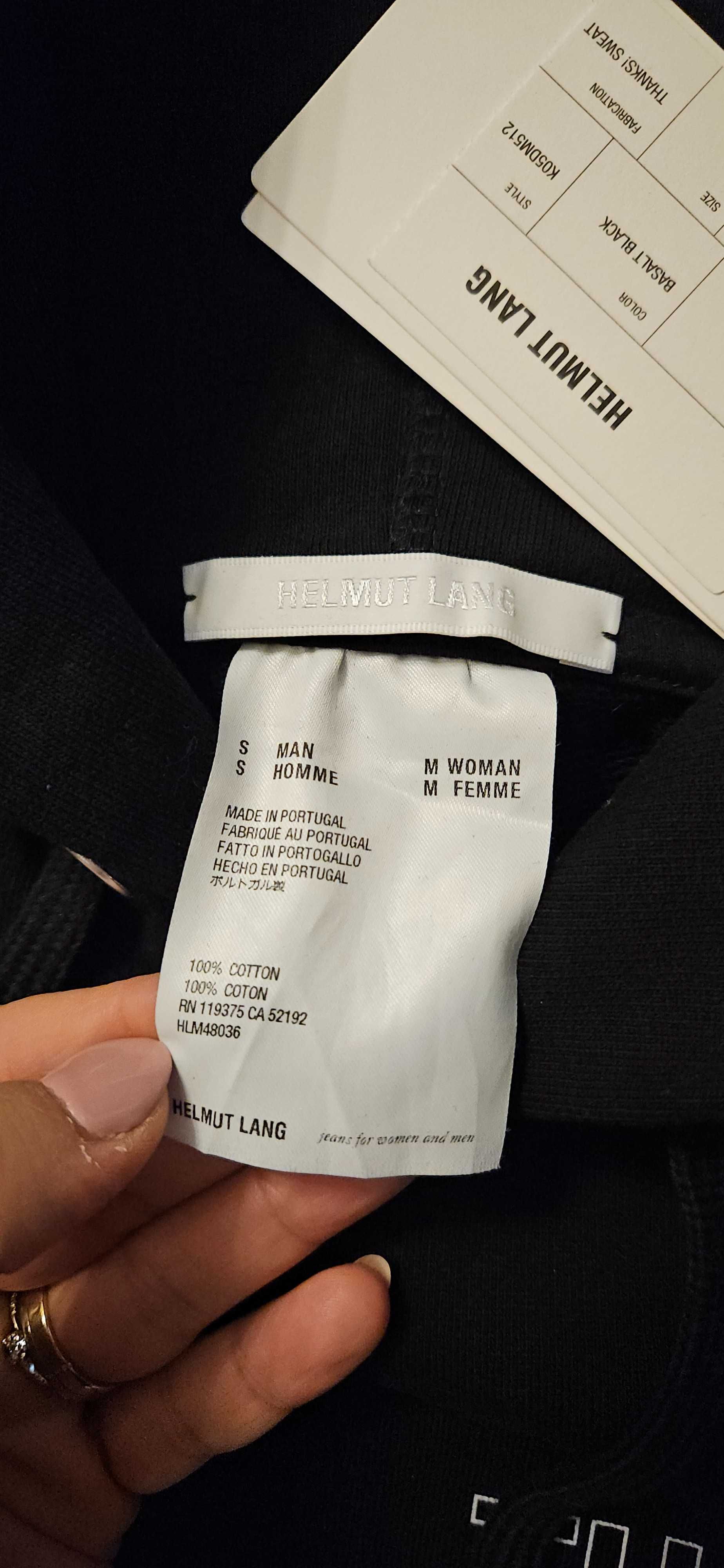 Bluza z kapturem Helmut Lang. Nowa z metką