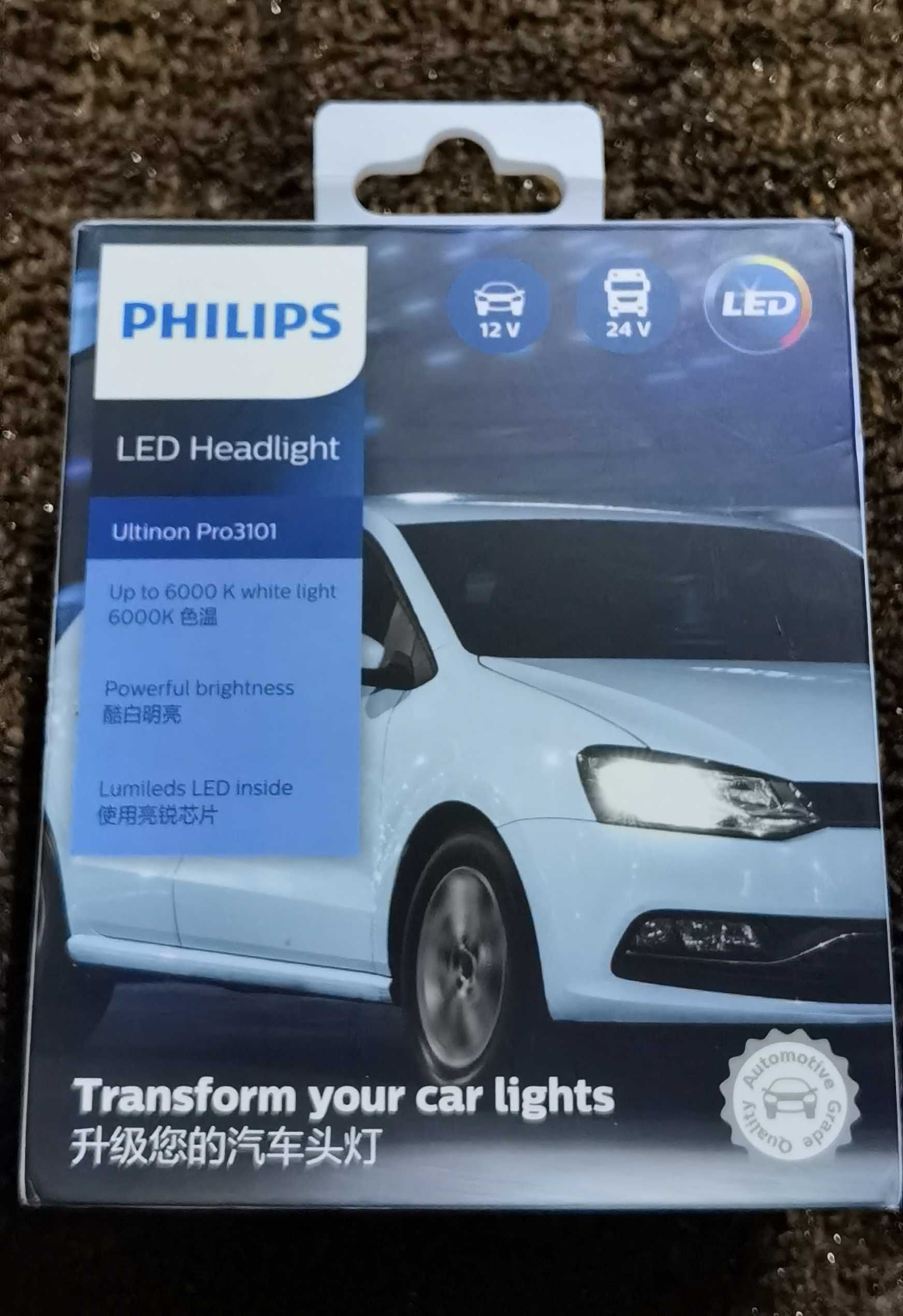 H4 led Philips Headlight