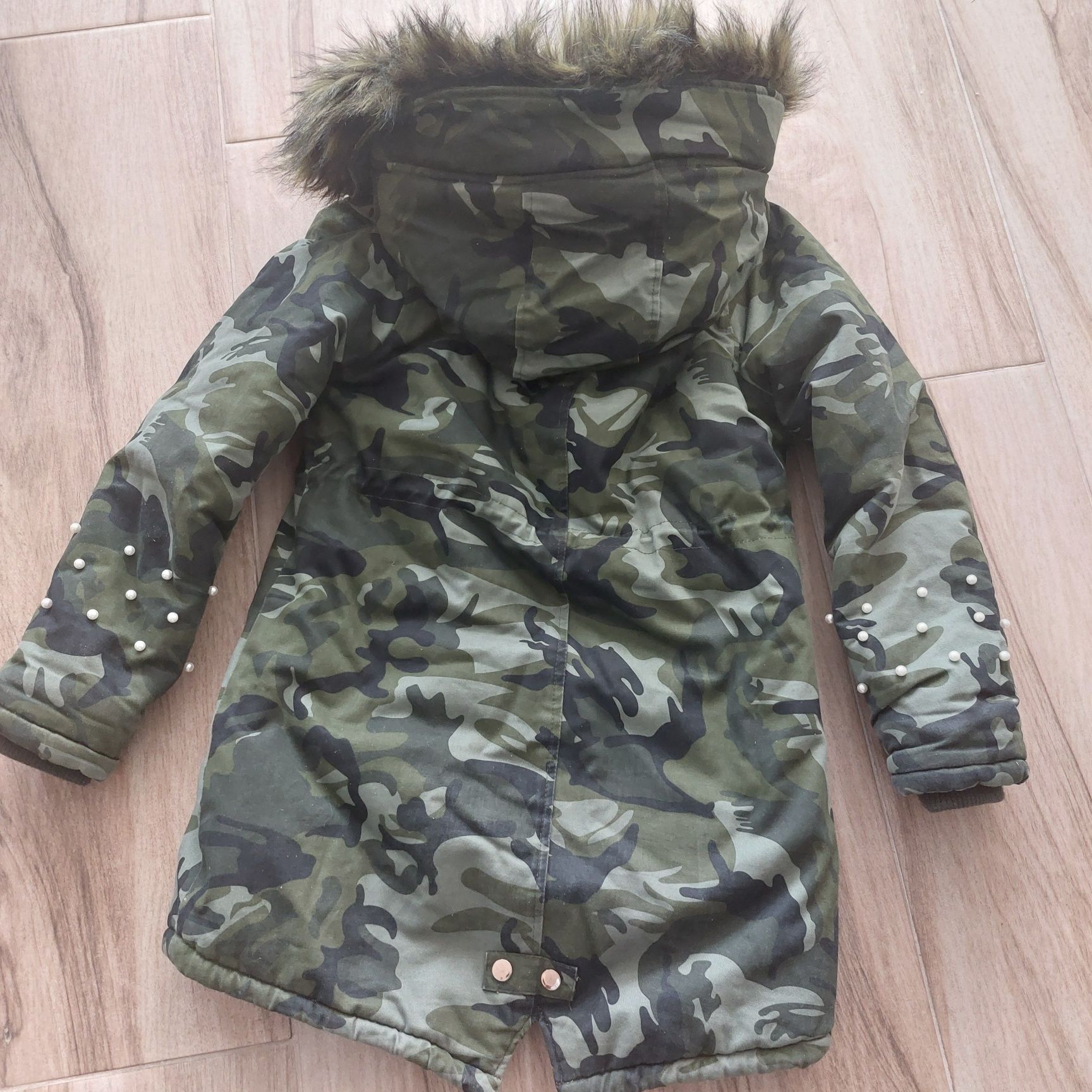 Kurtka zimowa parka rozmiar 158
