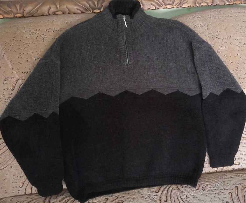 Sweter zimowy męski XL