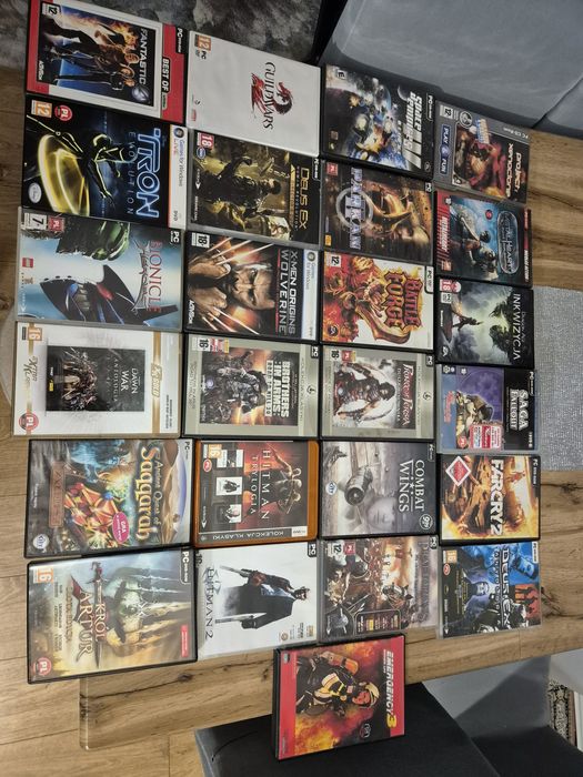 Gry PC prywatna kolekcja