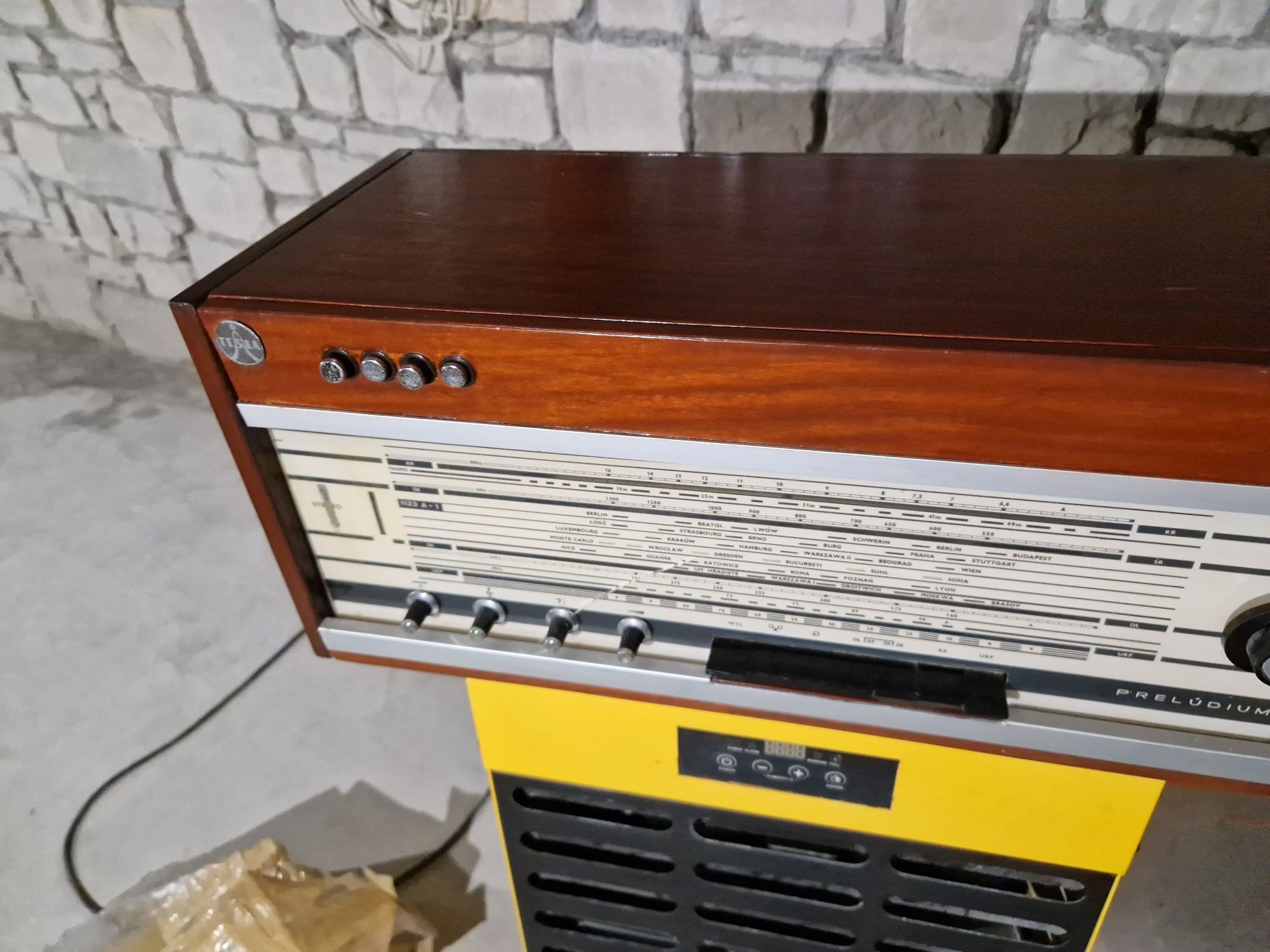 Amplituner lampowy tesla preludium