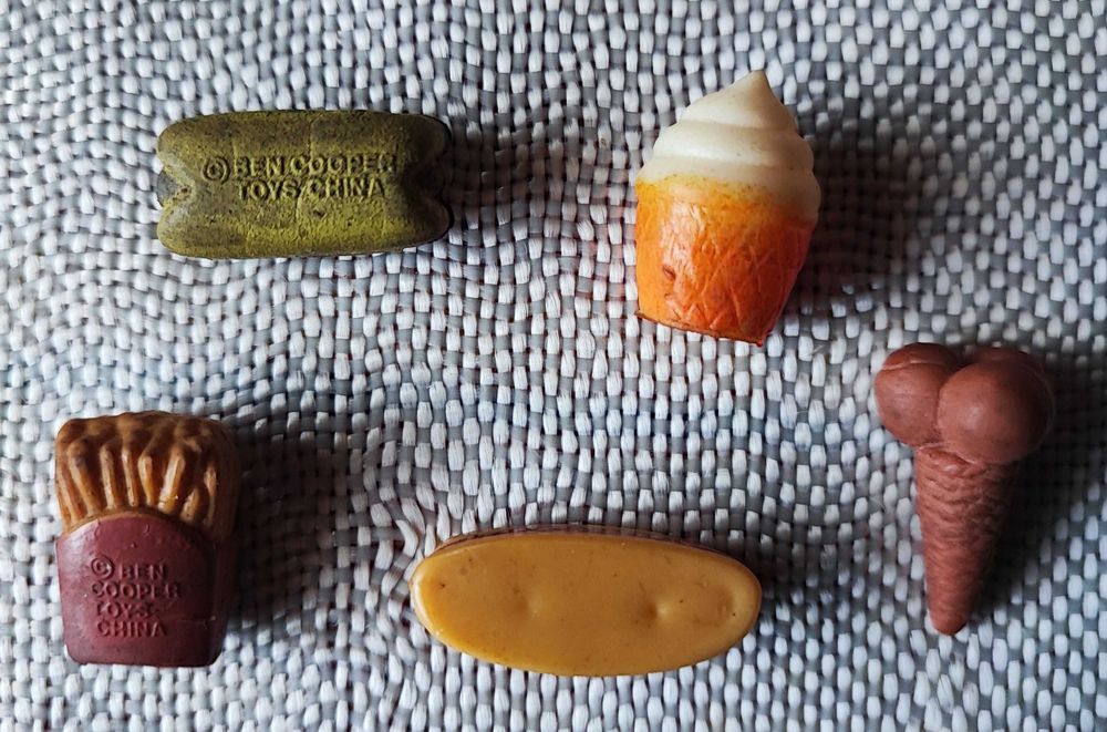 Lote de miniaturas - alimentação