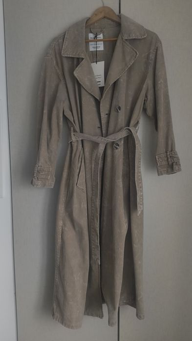 Gabardine Trench Cost Pull and Bear