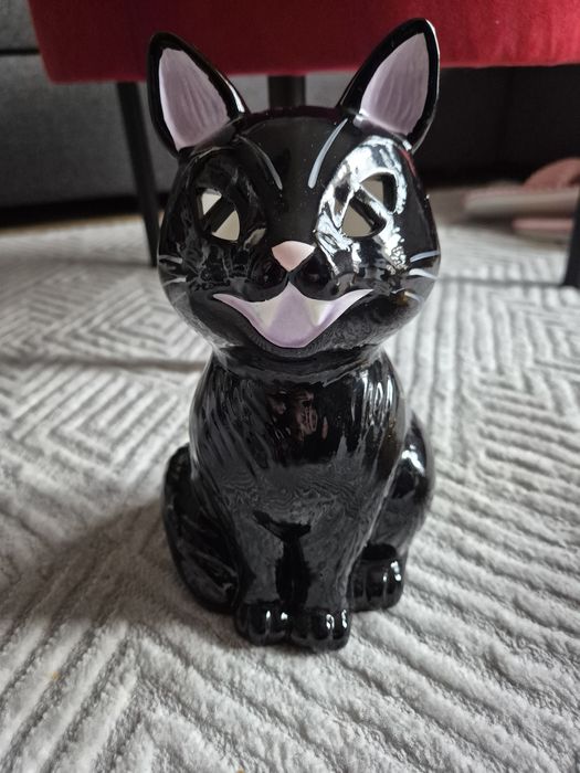 Świecznik kot, Halloween, 26 cm