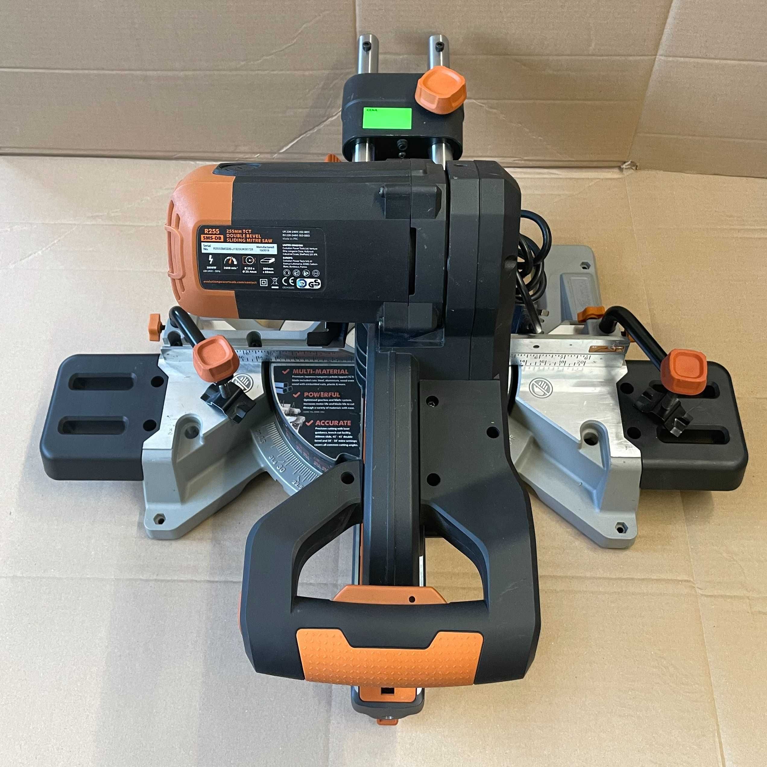 Piła ukośna Ukośnica 2000W 255mm Evolution R255SMS-DB