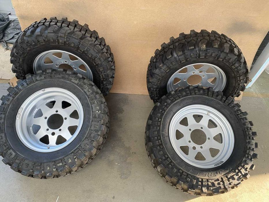 KOŁA Samurai Vitara Feroza Uaz Honker Trojkąty 235/70 R15 SIMEX