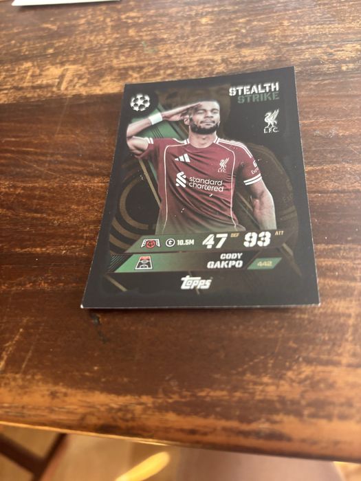 Match attax footbal cards liverpol