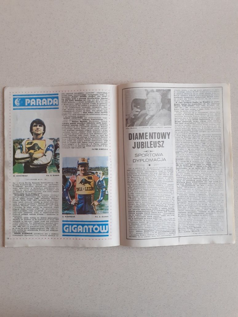 Żużel Speedway - Tempo Wydanie Specjalne 1988 r.