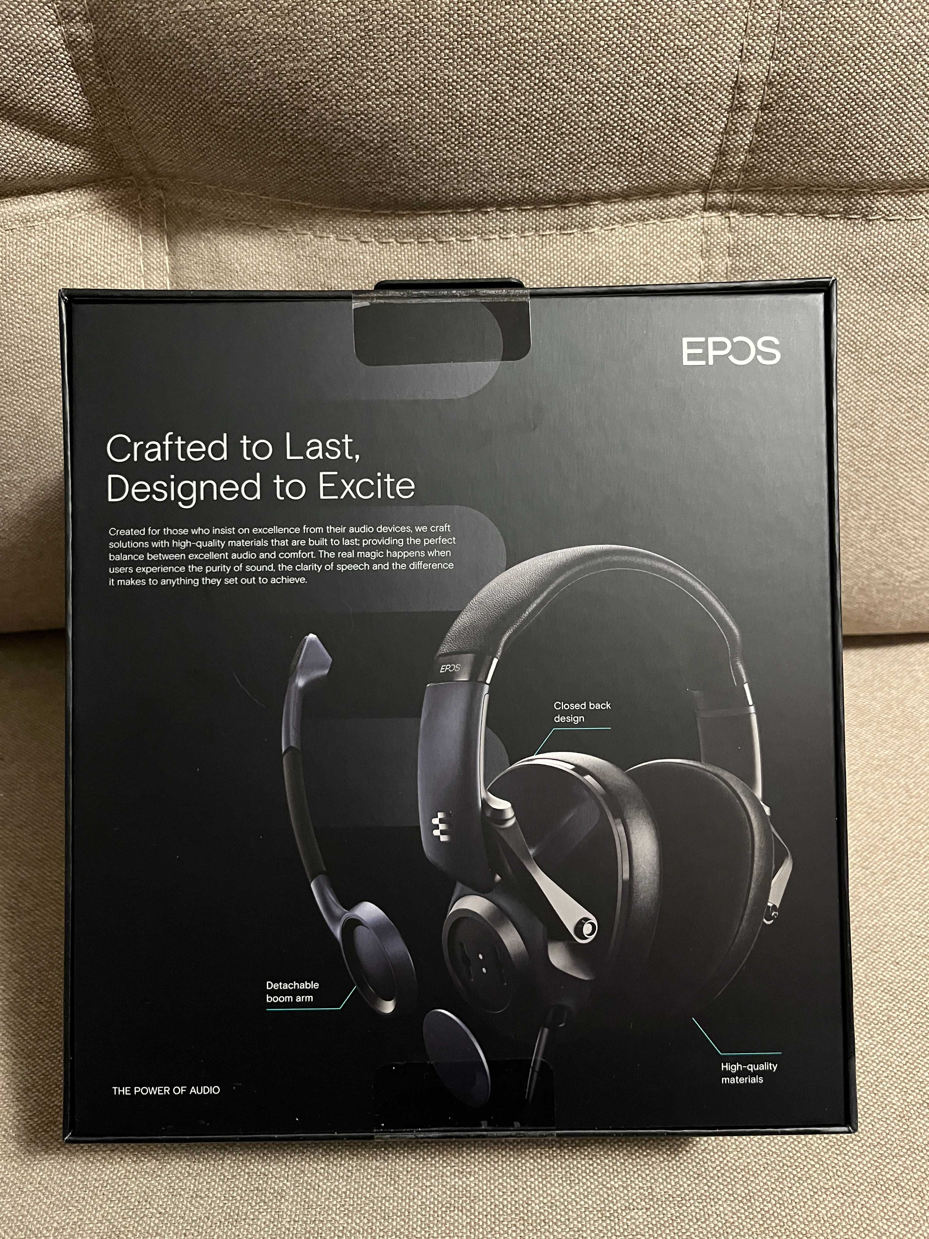 Sennheiser EPOS H6Pro Closed Acoustic Gaming Headset - Black