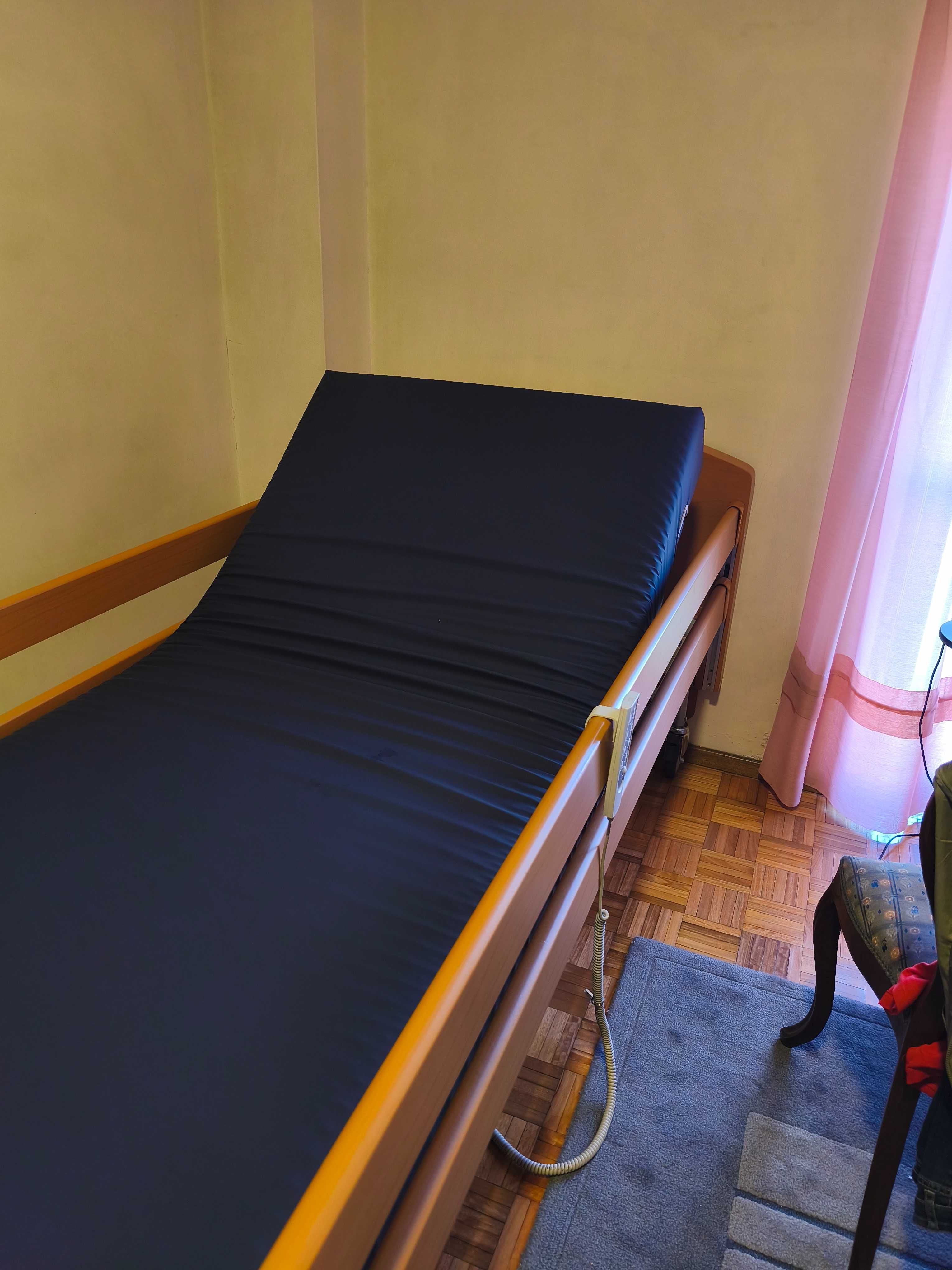 Cama Articulada com colchão anti escadas de viscoelástico
