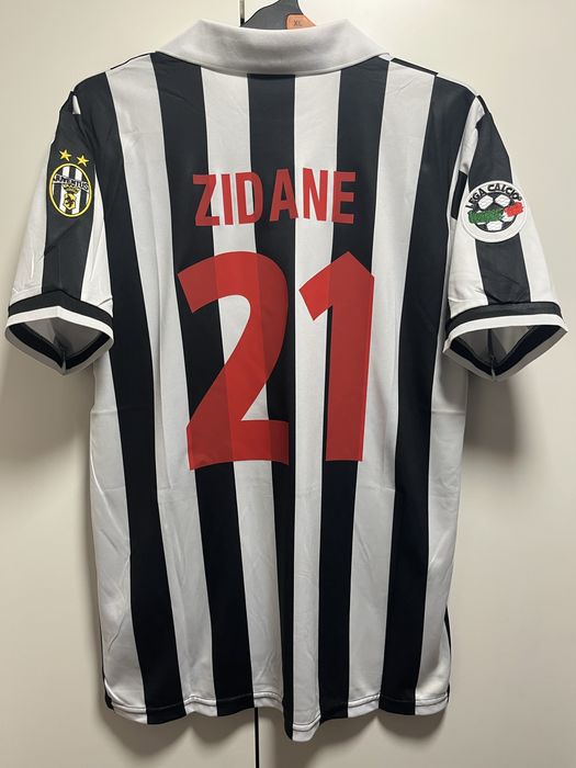 Koszulka Zidane 21 Juventus Kappa 99/00 XL Retro Vintage Calcio