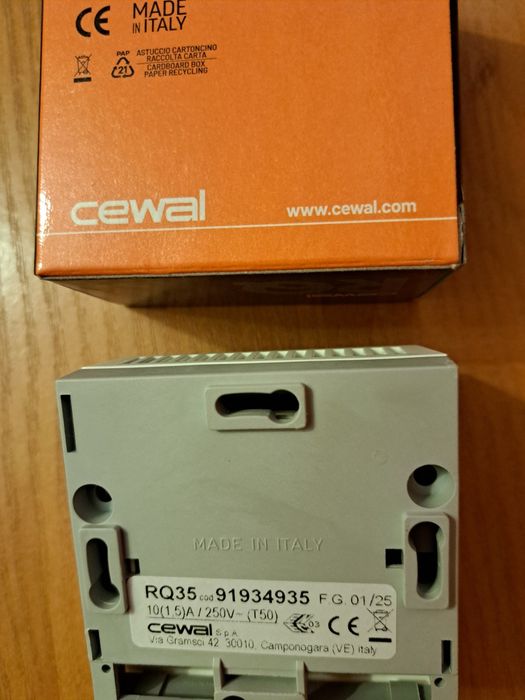 Терморегулятор Cewal RQ 35.Оригинал. Новый.Посленяя модель.
