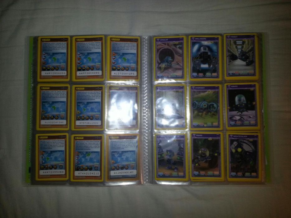 cartas invizimals batalha de caçadores