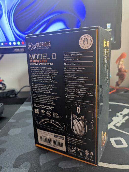Rato glorious model o wireless