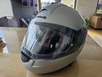 Kask Schuberth C3 + interkom C3, rozmiar XL 60/61 srebrny