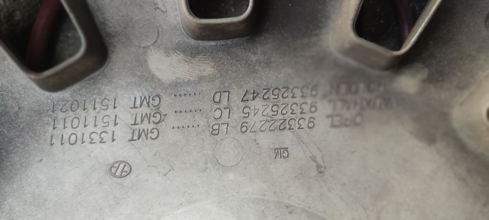 kołpaki OPEL  15tki nowa dostawa 100zł 4szt i inne