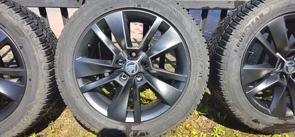 Kola zimowe alufelgi skoda karoq 17 cali