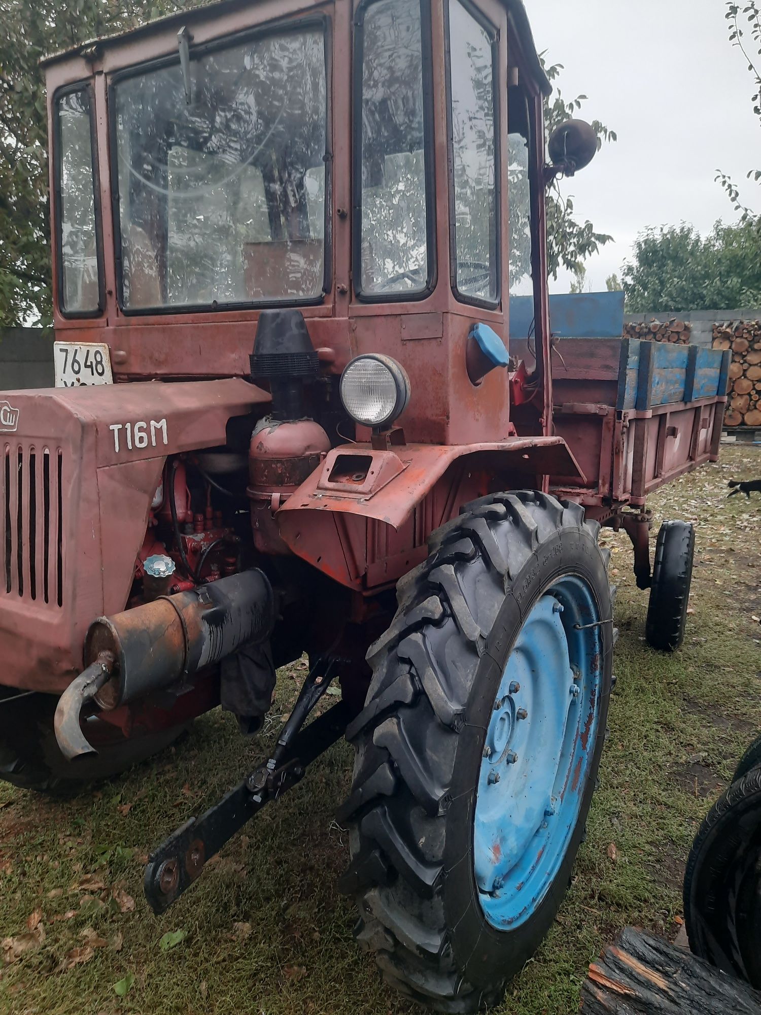 Установка самонавантажувача т16