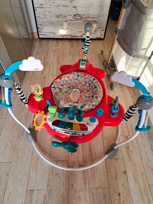 Baloiço Saltitão Baby Einstein Ocean Explorers Airplane Adventure