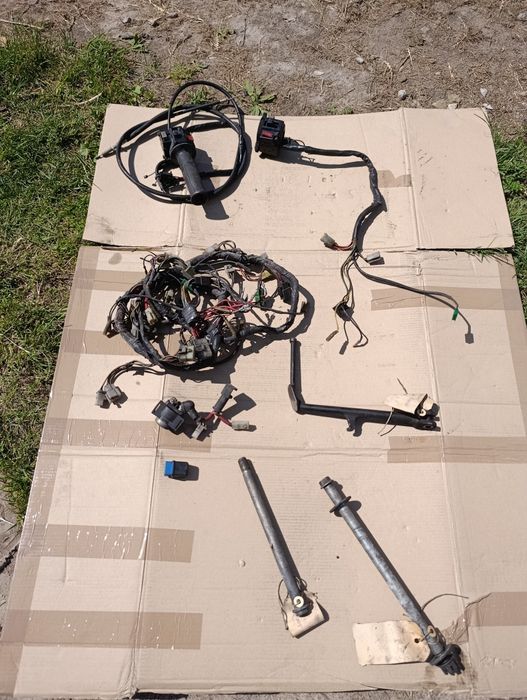 Części Yamaha XJ 600 XJ600 instalacja przełącznik przekaźnik stopka A3