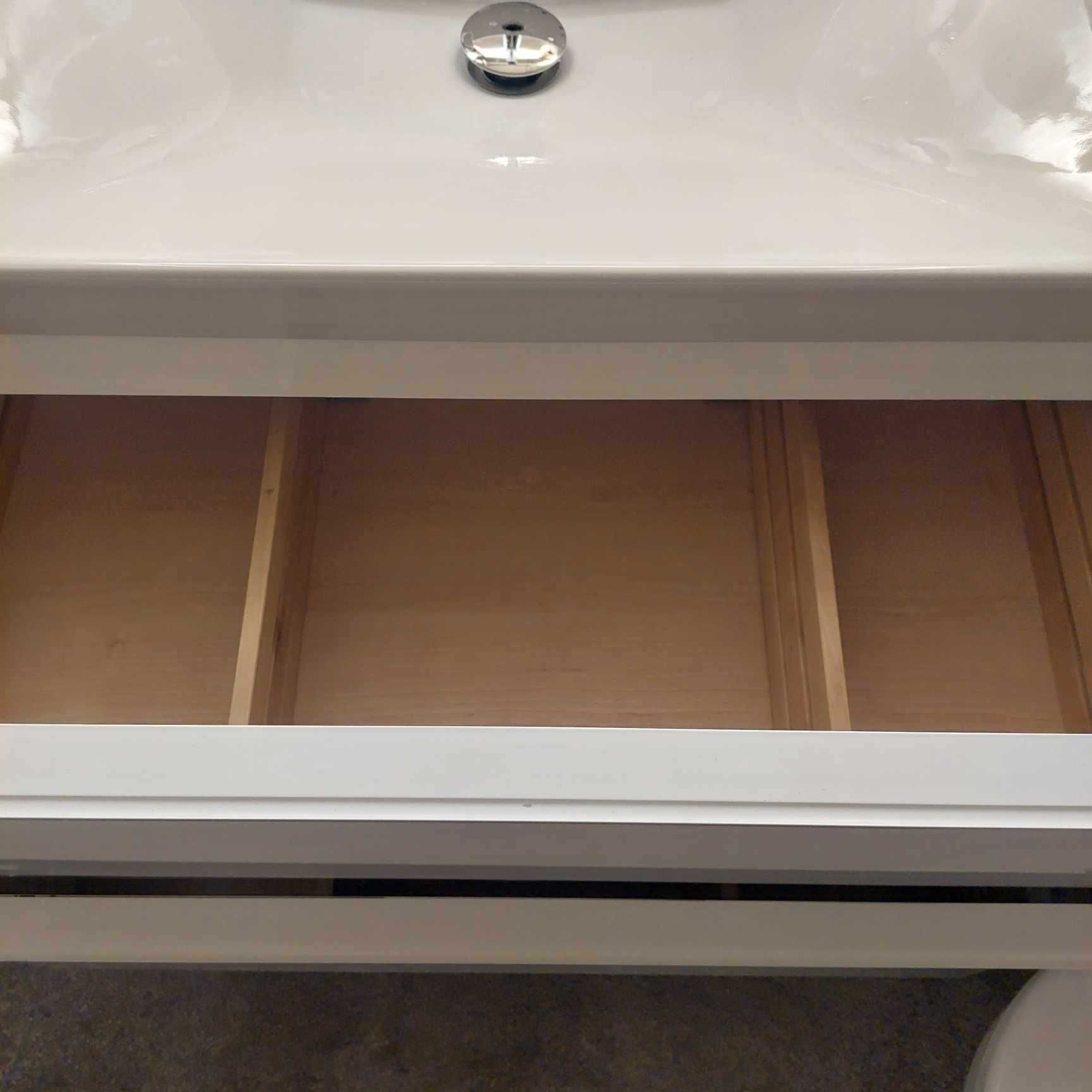 Szafka umywalkowa z szufladami IKEA w zestawie z umywalką Cersanit