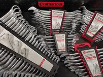 ЗНИЖКА 20% Набір ключів ріжково накидних 8 од 8-19мм INTERTOOL HT-1202