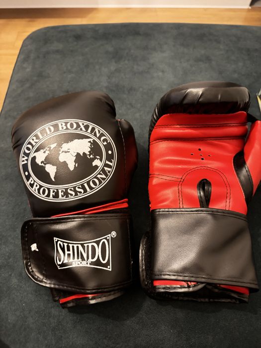 Rekawice bokserskie shindo sport 8oz jak nowe