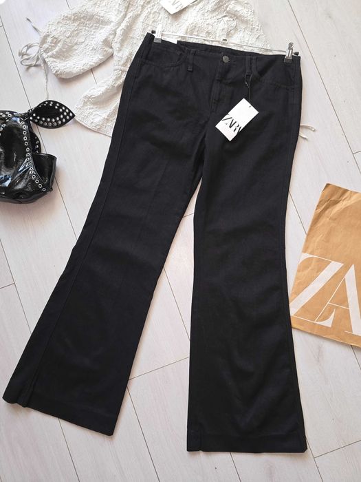Чорні джинси Bootcut від Zara Woman, 36, 40, 42, 44, 46р, оригінал