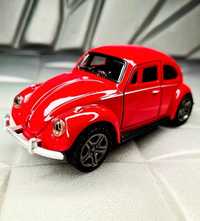 Nowe autko Volkswagen Garbus Czerwony resorak - zabawki
