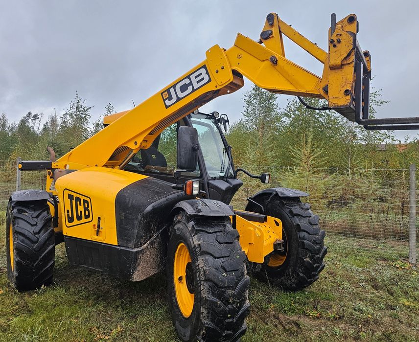 Ładowarka teleskopowa JCB 536-60 Klima 2008r widły (Manitou)