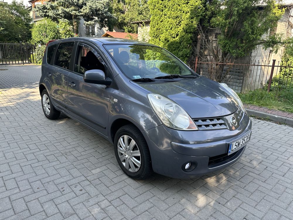 Nissan Note 2007 1.4 benzyna salon polska maly przebieg