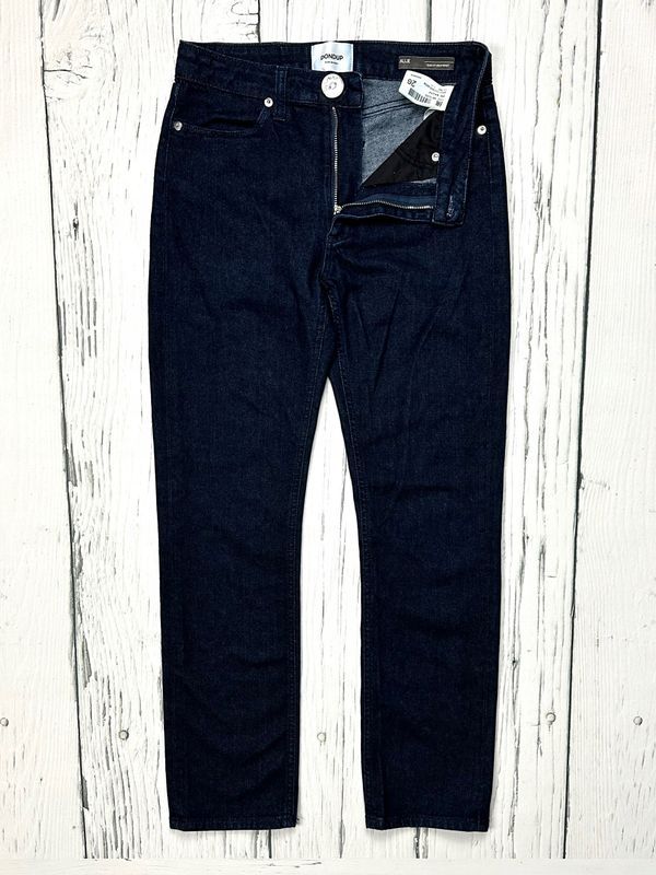 Dondup Allie Jeansy Slim Fit Damskie Spodnie z Wysokim Stanem Logowane