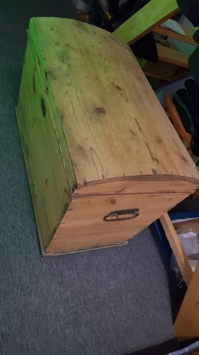 Skrzynia kufer drewniany