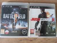 2 gry na ps3 Battlefield 3 i Just cause 2