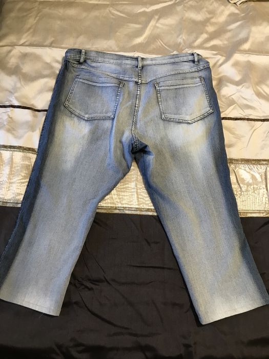 фірмові бриджі джинсові жіночі 48, штани, брюки